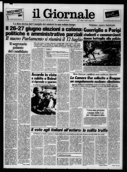 Il giornale : quotidiano del mattino